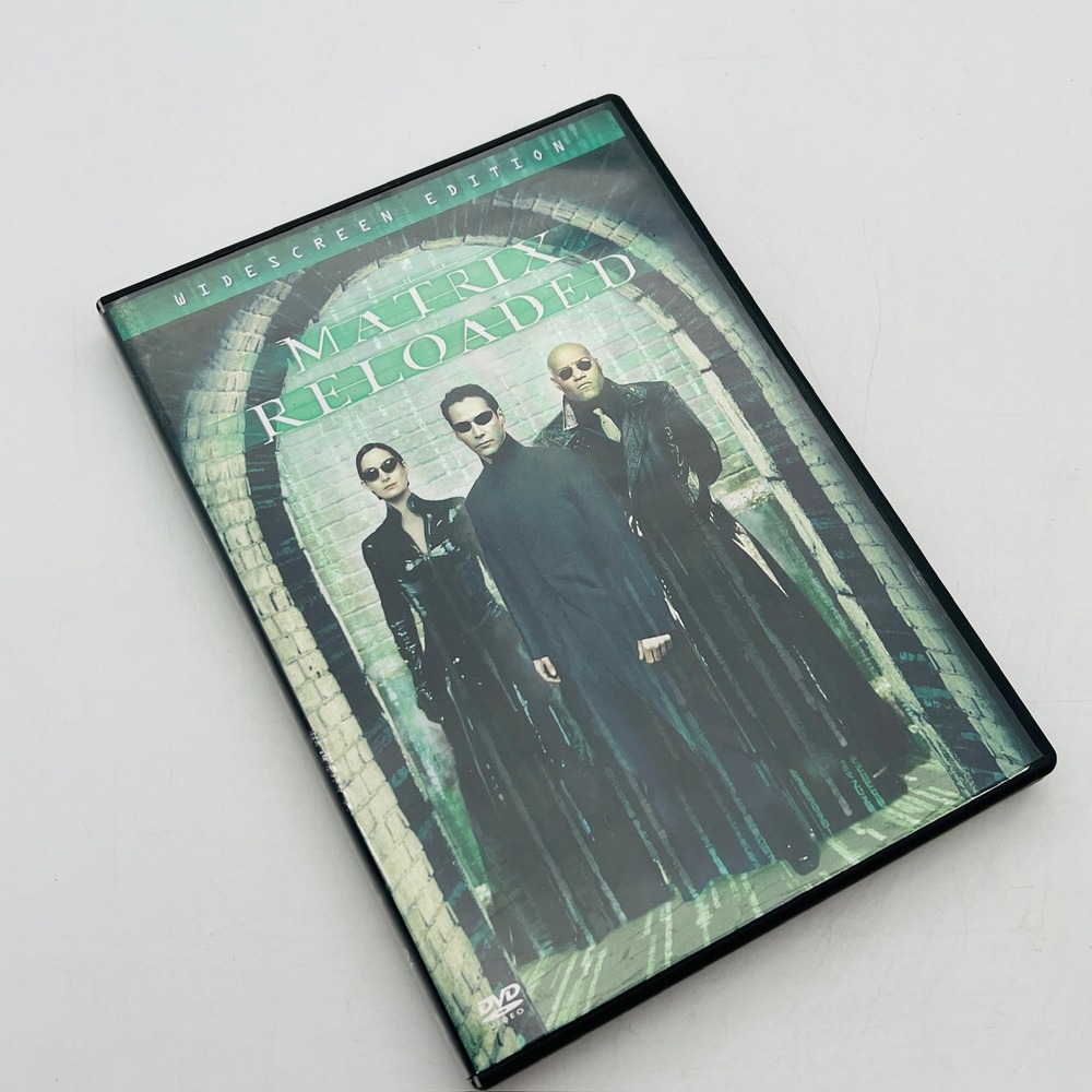 The Matrix Reloaded‎ DVD Widescreen Edition 2-Disc Set Sci-Fi Keanu Reeves 2003